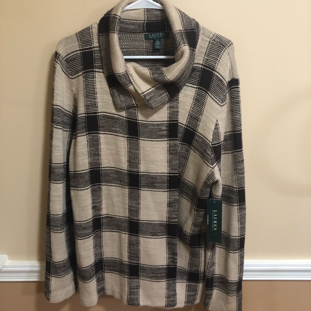 Lauren Ralph Lauren Wrap Sweater XL